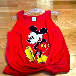 Brand new Mickey Mouse sleeveless tank top